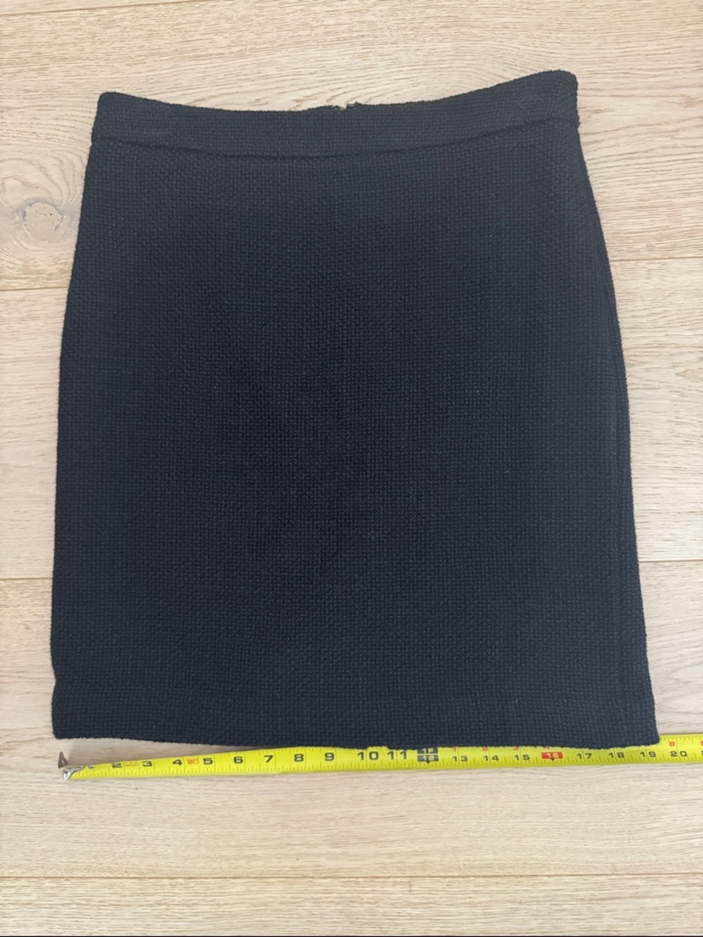 Donna Karan Black Knit Skirt